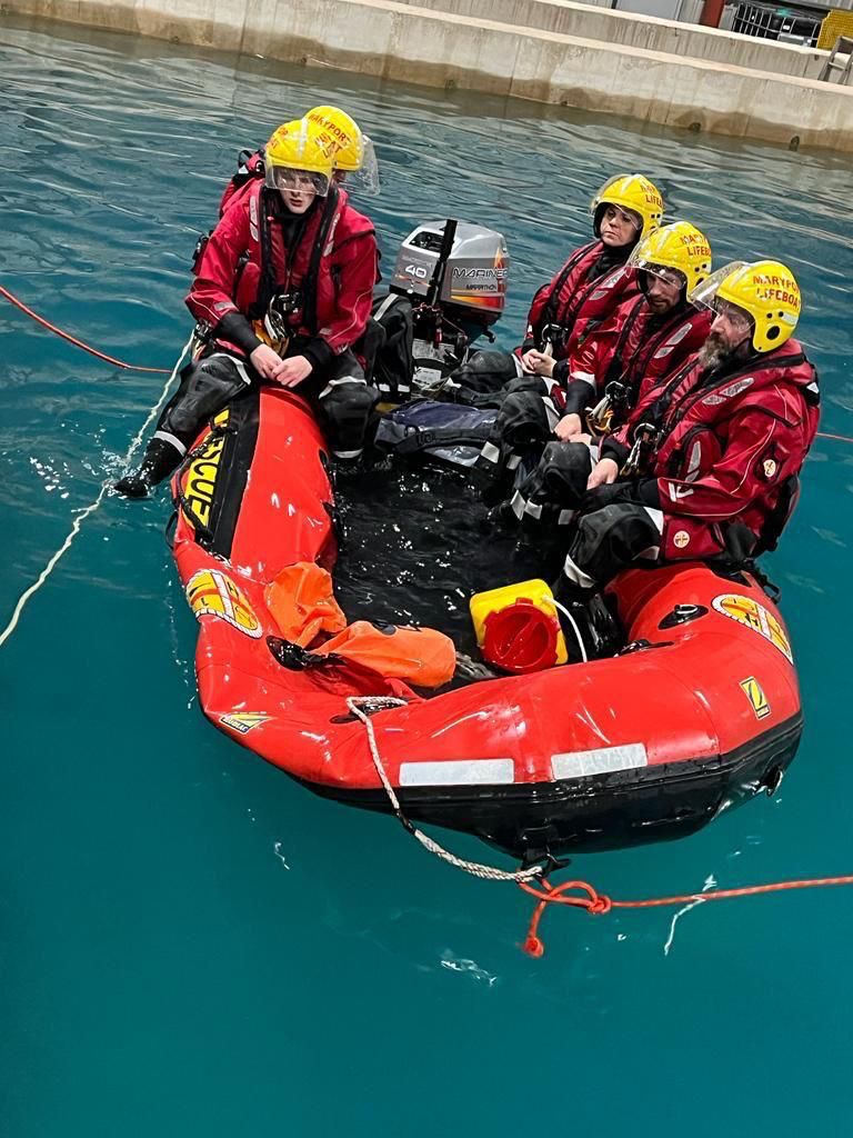 Maryport rescue crews